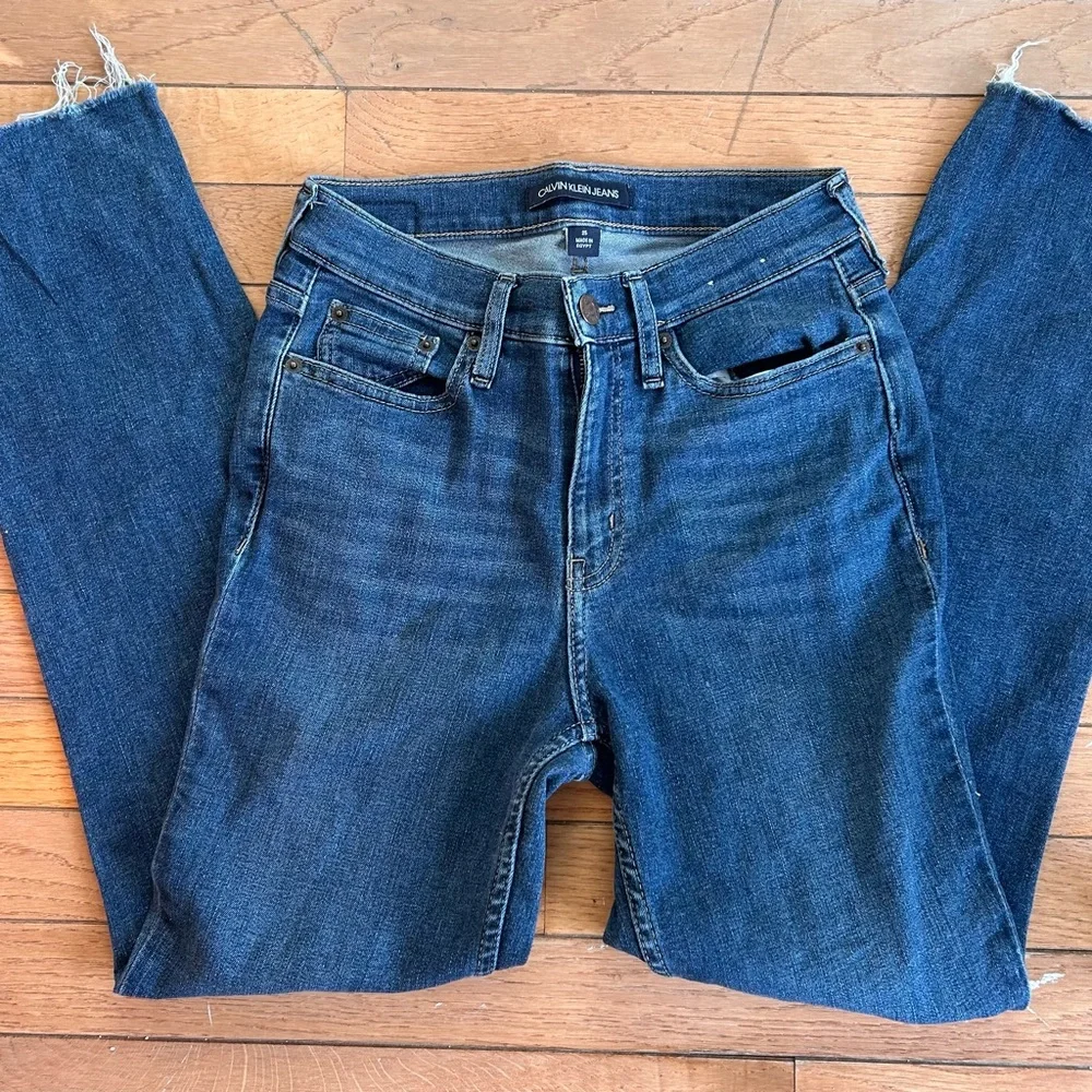 LNC Calvin Klein High Rise Slim Jeans - Picture 11 of 15